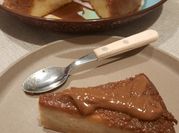Una foto de caramelo para flan
