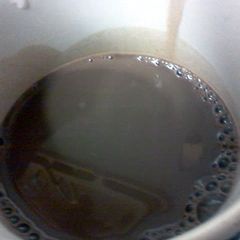 A picture of old fashioned creamy hot cocoa.