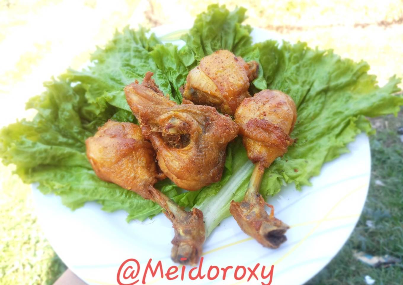 Ayam goreng bumbu soto