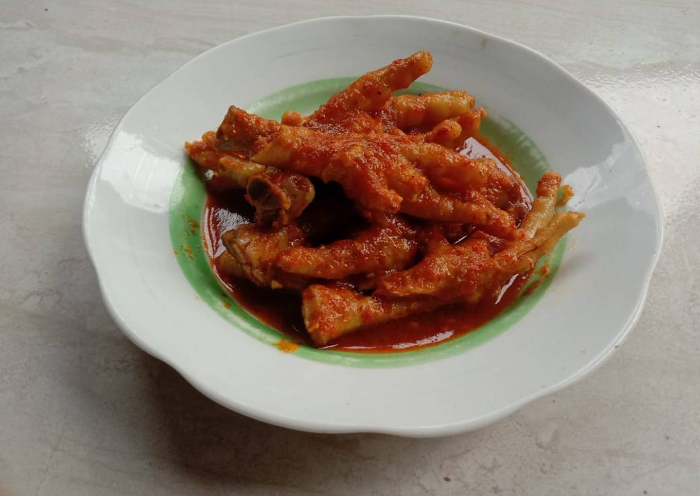 Ceker pedas
