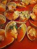 Almejas en salsa de tomate