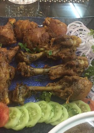A picture of Fried chicken.