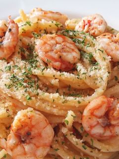 Foto resep Shrimp Aglio Olio