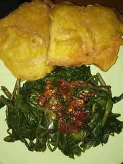 Foto resep Brambang asem kangkung