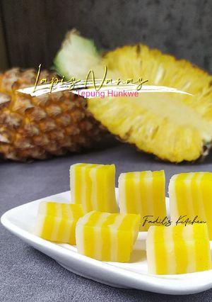 Foto resep Lapis Nanas Tepung Hunkwe