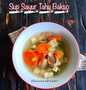 Cara Buat Sup Sayur Tahu Bakso Kekinian