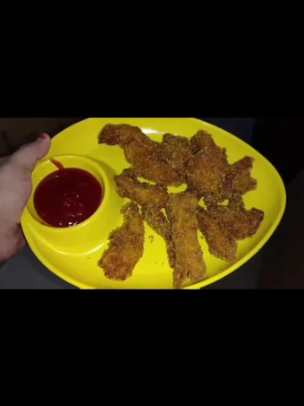 Easy Steps to Make Recipe Crispy chicken fingers that is  Makes Drooling, Tasty}