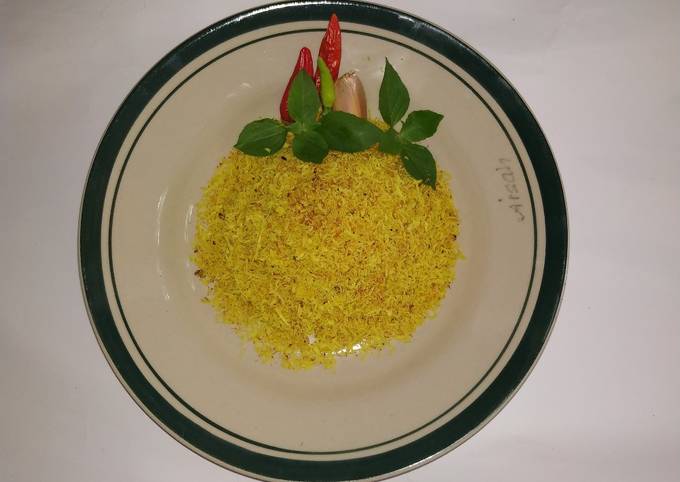 Resep Serundeng kelapa Anti Gagal