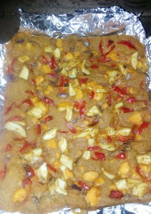 A picture of Baked moimoi.
