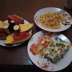 A picture of Spanish omelette.... #Breakfastcontest.