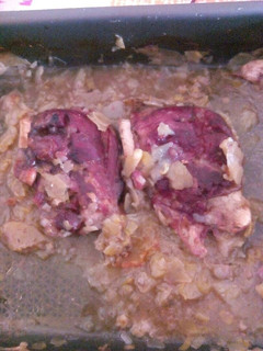 Una foto de Galtas al horno con caldo