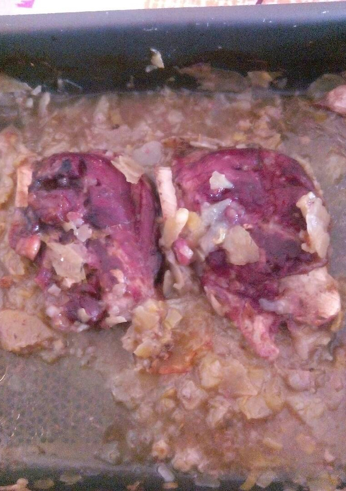 Una foto de Galtas al horno con caldo