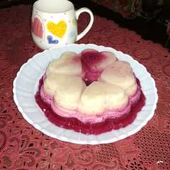Puding buah naga রেসিপির প্রধান ছবি