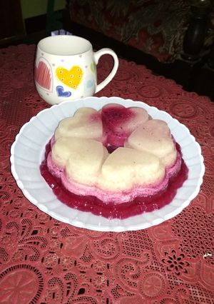 Foto resep Puding buah naga
