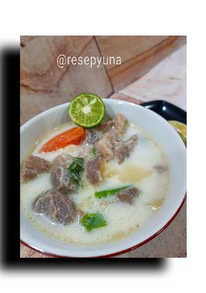 Foto resep Soto Betawi Susu