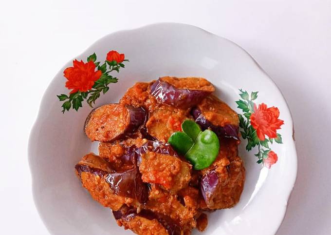 Cara bikin Terong Balado Kacang Cara bikin Terong Balado Kacang