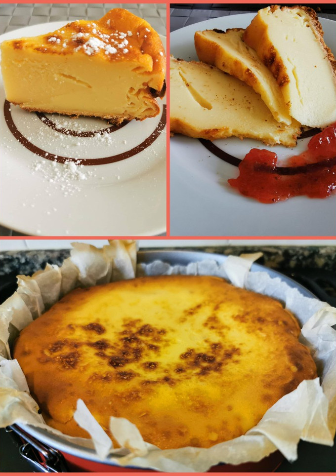Una foto de Tarta de queso y yogur