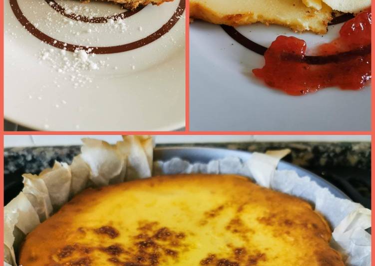 Tarta de queso y yogur