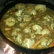 Pollo y chorizo al disco