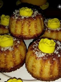 صورة لوصفة بسبوسة نوع جديد