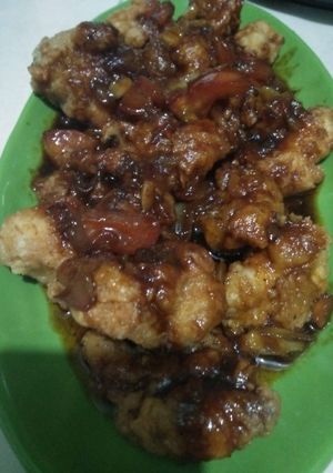 Foto resep Ayam tepung saus mentega