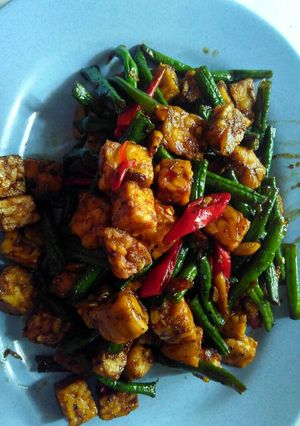 Foto resep Orek Tempe+ kacang