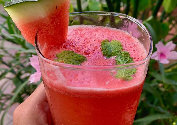 Step-by-Step Guide to Prepare Any-night-of-the-week Watermelon mojito