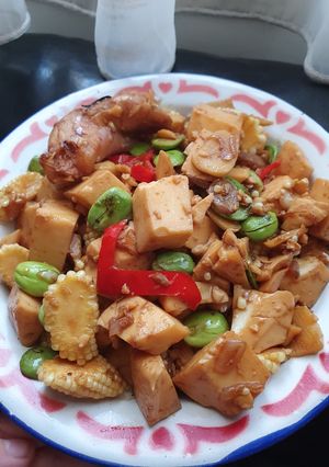 Foto resep Sambal goreng putih telur pete putren