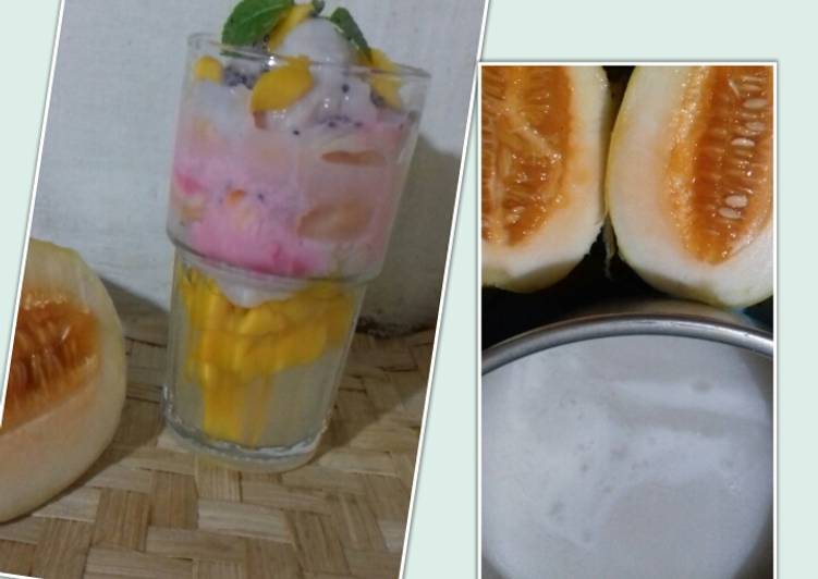 Bagaimana Membuat Timun Suri Mangga Kelapa Selasih yang Menggugah Selera