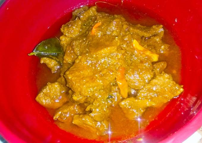 Daging sapi bumbu bali *
