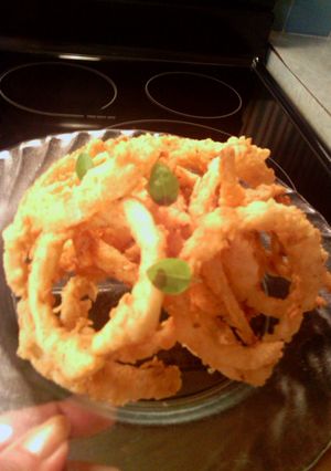 A picture of Sunshine's onion rings.
