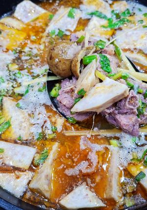 Hình của món Lẩu Vịt Om Sấu.