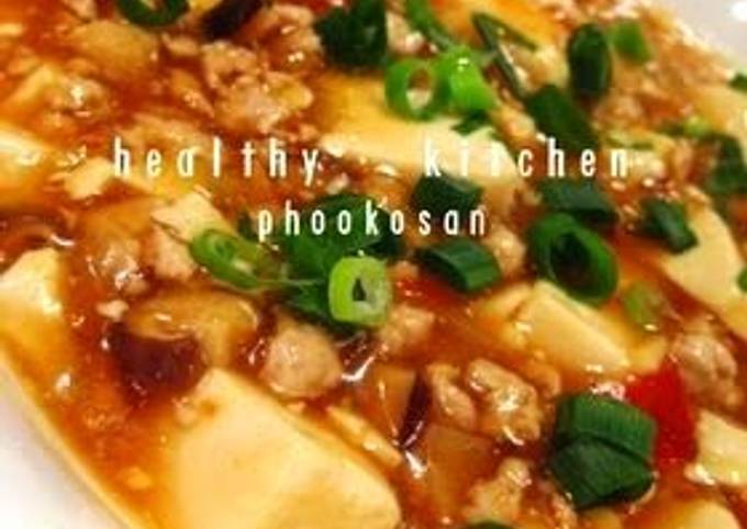 Recipe of Favorite Meaty But Still Healthy Mapo Doufu