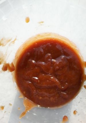A picture of BBQ sauce.