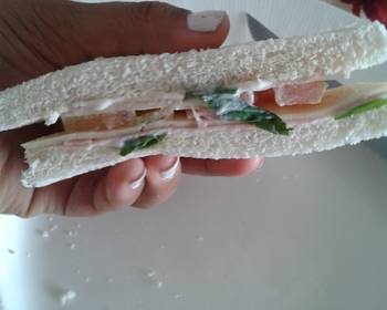 Best Recipe Anytime Basil mayoniesse sandwich Delicious