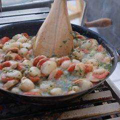 A picture of My Grilling Spot Scallop Stew.