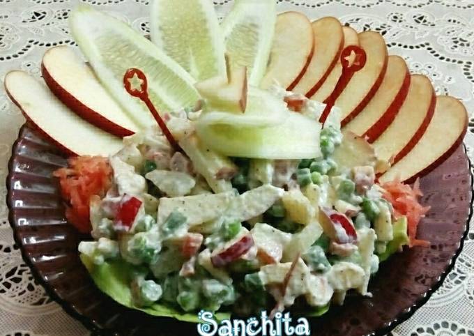 Russian Salad (vegetarian)