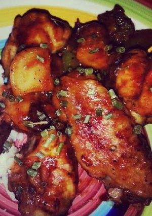 A picture of Honey Teriyaki Wings.