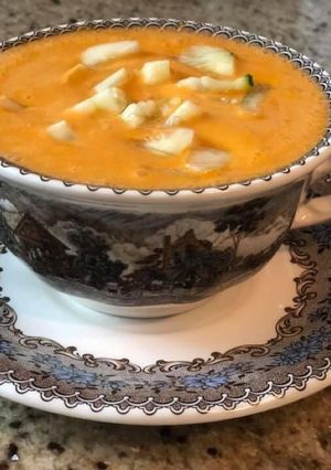 A picture of Andalusian Gazpacho.