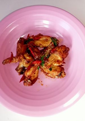 Foto resep Ayam Bawang Putih Kemangi