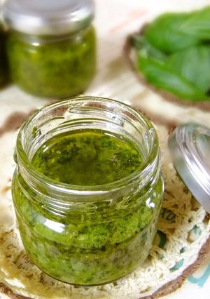A picture of Homemade Pesto Genovese.