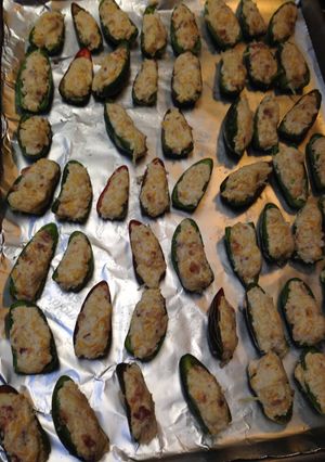 A picture of Stuffed Jalapeños.