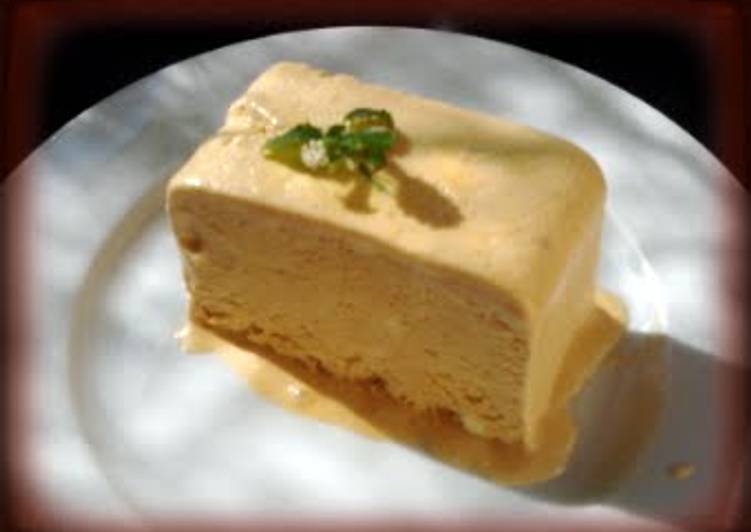 Recipe of Ultimate Ladybird Yummy Salted Caramel SemiFreddo .