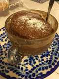 Pastel rápido de nutela y licor de café