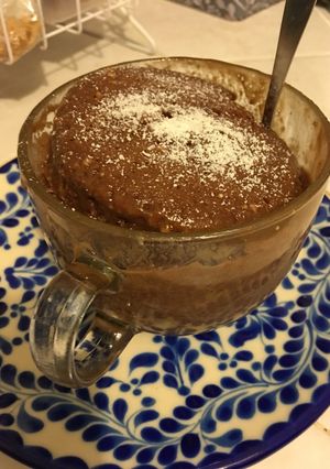 Una foto de Pastel rápido de nutela y licor de café