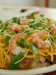 A picture of Quick and Easy Authentic Chirashi Sushi.