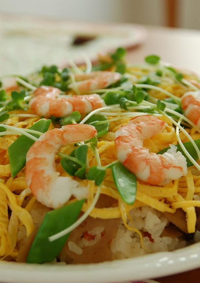 A picture of Quick and Easy Authentic Chirashi Sushi.