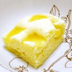 A picture of Steamed Apple Cake Made in a Lekue Silicone Steamer.