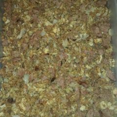 A picture of Sausage dressing.