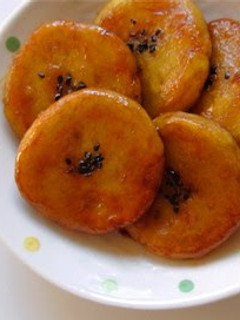 A picture of Sweet Potato Mochi.